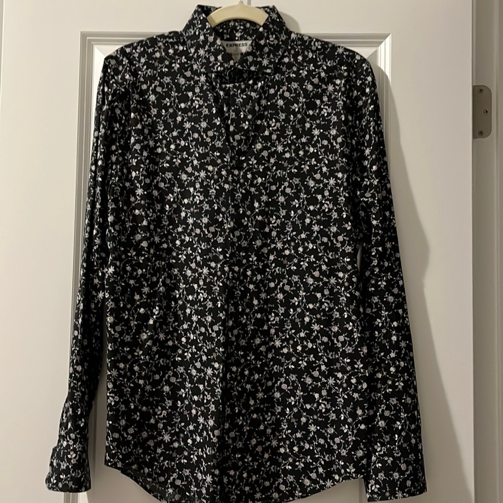 Express men’s size small button up